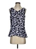CAbi 100% Polyester Blue Sleeveless Top Size XS - photo 1