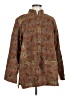 Coldwater Creek Paisley Brown Coat Size 1X - photo 1