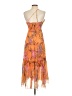 o.p.t 100% Polyester Paisley Orange Cocktail Dress Size S - photo 2