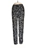 Seventeen 100% Polyester Print Black Casual Pants Size L - photo 1
