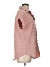 Assorted Brands Hearts Pink Short Sleeve Blouse Size L - photo 4