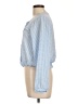 Forever 21 100% Polyester Blue Long Sleeve Blouse Size L - photo 5