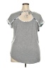 Fortune + Ivy 100% Polyester Silver Short Sleeve Top Size XXL - photo 2