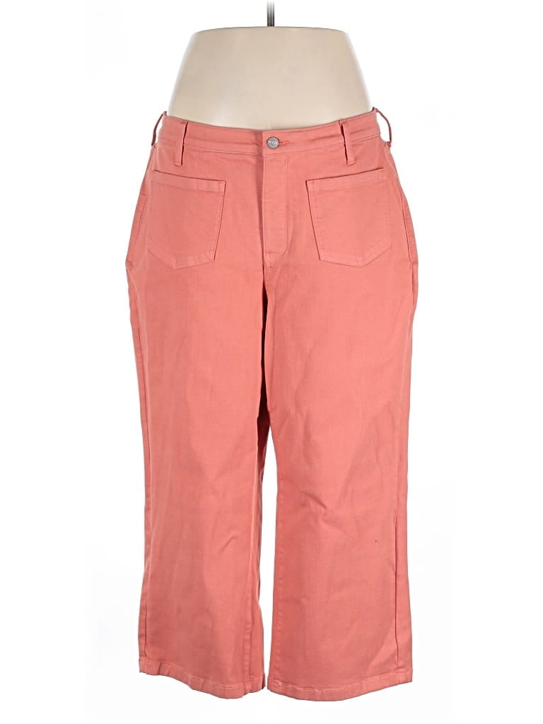 Pre-owned Nydj Casual Pants In Pink