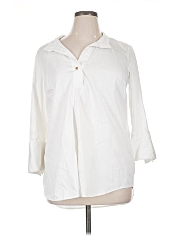 Charter Club Long Sleeve Polo (view 1)