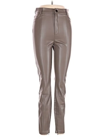 Zara Faux Leather Pants (view 1)