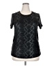 Torrid Black Short Sleeve Top Size 2X Plus (2) - photo 1
