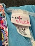 Profile Blush Paisley Blue Two Piece Swimsuit Size L - photo 4