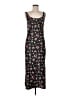 ASOS 100% Polyester Floral Black Casual Dress Size 6 - photo 1