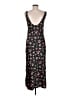 ASOS 100% Polyester Floral Black Casual Dress Size 6 - photo 2