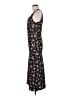 ASOS 100% Polyester Floral Black Casual Dress Size 6 - photo 5