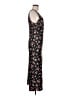 ASOS 100% Polyester Floral Black Casual Dress Size 6 - photo 4