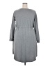 Torrid Solid Gray Casual Dress Size 2X Plus (2) - photo 2
