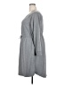 Torrid Solid Gray Casual Dress Size 2X Plus (2) - photo 5
