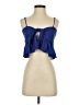 Olivaceous Blue Sleeveless Blouse Size S - photo 1