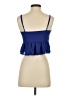 Olivaceous Blue Sleeveless Blouse Size S - photo 2