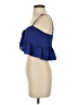 Olivaceous Blue Sleeveless Blouse Size S - photo 5