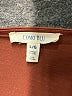 Como Blu Brown Short Sleeve Blouse Size L - photo 7