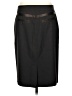 Theory Solid Black Wool Skirt Size 4 - photo 2