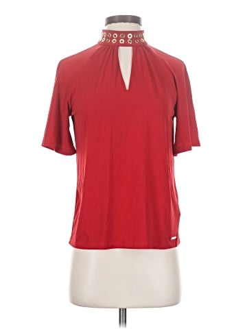 MICHAEL Michael Kors Short Sleeve Blouse (view 1)