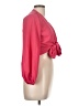 Unbranded Pink 3/4 Sleeve Blouse Size L - photo 4
