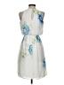 Old Navy 100% Polyester Print White Cocktail Dress Size XS - photo 2