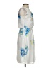 Old Navy 100% Polyester Print White Cocktail Dress Size XS - photo 4
