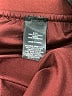 Express 100% Polyester Solid Burgundy Casual Skirt Size L - photo 5