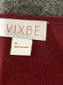 Vixbe 100% Polyester Burgundy Long Sleeve Blouse Size M - photo 7