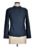 Vince. 100% Leather Blue Leather Jacket Size M - photo 1