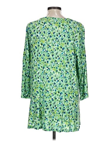 LOGO by Lori Goldstein 3/4 Sleeve Blouse (view 2)