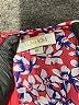 Yumi Kim 100% Polyester Floral Red Romper Size XS - photo 4
