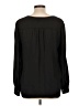 Cooper & Ella 100% Polyester Black Long Sleeve Blouse Size L - photo 2