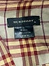 Burberry 100% Cotton Plaid Brown Long Sleeve Button-Down Shirt Size 10 - photo 12