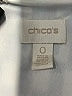 Chico's Graphic Blue Cocktail Dress Size S - photo 7