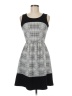Le Lis Houndstooth Gray Casual Dress Size M - photo 1