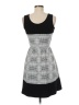 Le Lis Houndstooth Gray Casual Dress Size M - photo 2