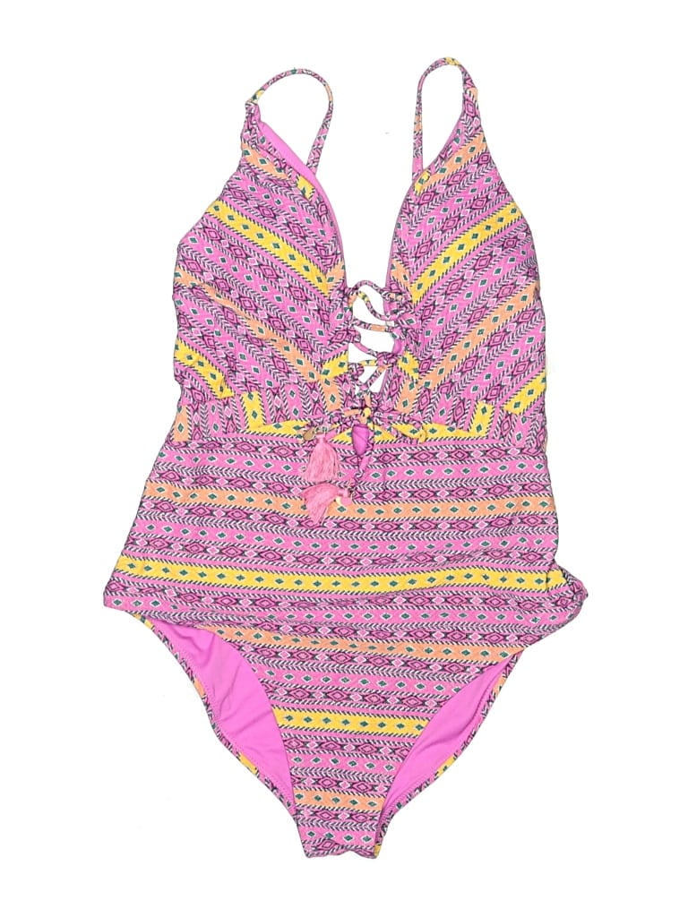 Jessica Simpson One Piece Swimsuit In Purple