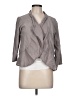 Phenix Gray 3/4 Sleeve Blouse Size L - photo 1