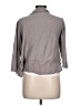Phenix Gray 3/4 Sleeve Blouse Size L - photo 2
