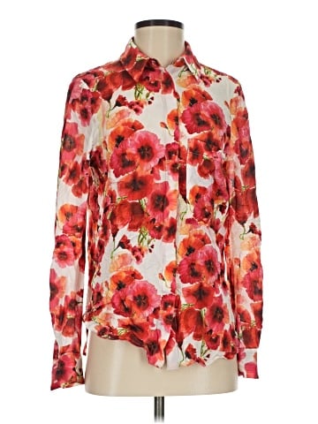 Haute Hippie Long Sleeve Blouse (view 1)