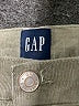 Gap Solid Green Khaki Shorts Size 12 - photo 3