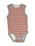 Hanes Stripes Gray Short Sleeve Onesie Size 6-12 mo - photo 1