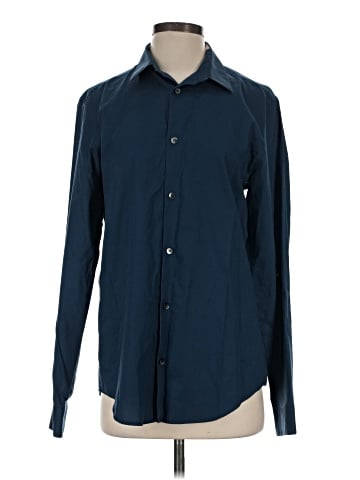 Calvin Klein Long Sleeve Button-Down Shirt (view 1)