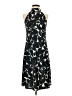 MICHAEL Michael Kors 100% Polyester Graphic Black Cocktail Dress Size 4 - photo 1