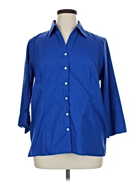Lands' End 3/4 Sleeve Button Down Shirt
