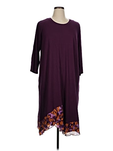 LOGO by Lori Goldstein Casual Dress (view 1)