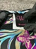 Wrapper 100% Polyester Tropical Black Casual Dress Size 2X - photo 7