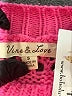 Vine & Love 100% Acrylic Pink Pullover Sweater Size S - photo 7