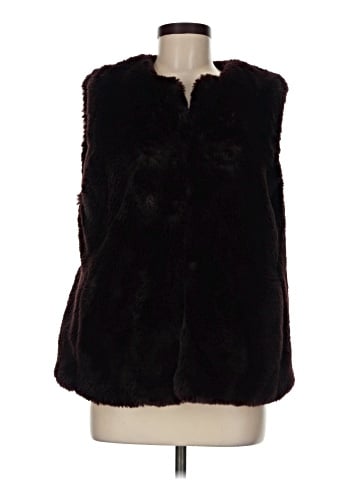 Ann Taylor LOFT Faux Fur Vest (view 1)